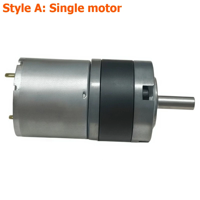36-3530 Planetary DC Speed Reduction Motor 12V/24V, Speed Control Motor with Metal Tooth Belt Speed Regulator