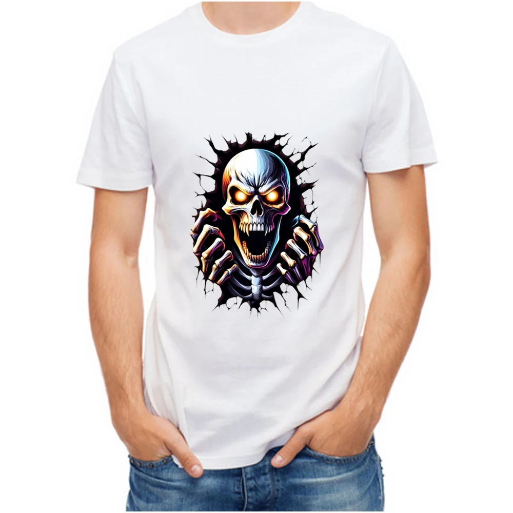 25 سنتيمتر فاسق نمط DTF نقل الحرارة ملصق الملابس بقع الحديد على الملابس الهيكل العظمي في الجدار الرجال تي شيرت هوديي DIY بها بنفسك اكسسوارات #5