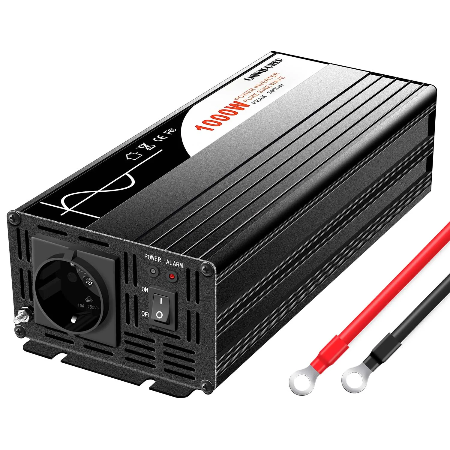 12/24v/48v Volt 1000 Watt Dc To Ac Pure Sine Wave Inverter with Universal USA UK European Socket