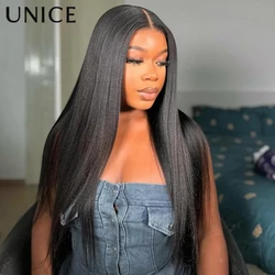 Parrucca per capelli in velluto Unice Parrucca per capelli ricci crespi mongoli da 8-26 pollici Parrucca per capelli ricci naturali al 100% per capelli umani per le donne