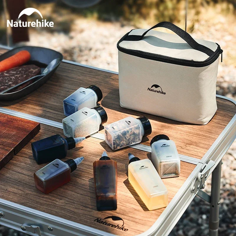 

Набор банок для специй Naturehike для кемпинга, приготовления пищи на природе, барбекю, пикника, органайзеры для хранения приправ