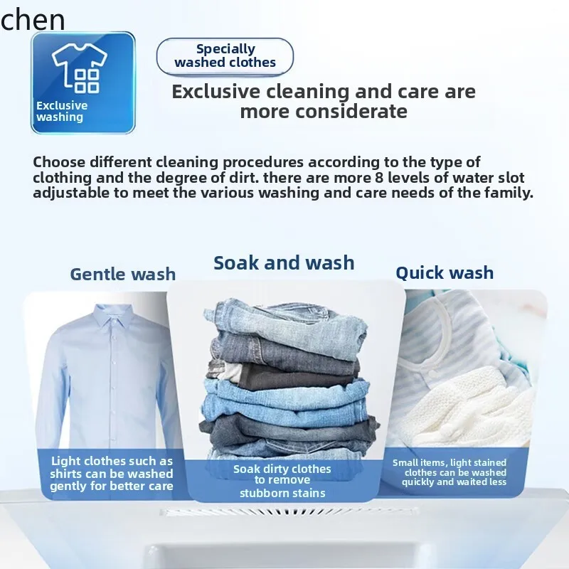 غسالة LXC Haier تحويل تردد النبض المنزلي الأوتوماتيكي 6.5 كجم 8/10 كجم حجم الكجم نوع معجزة