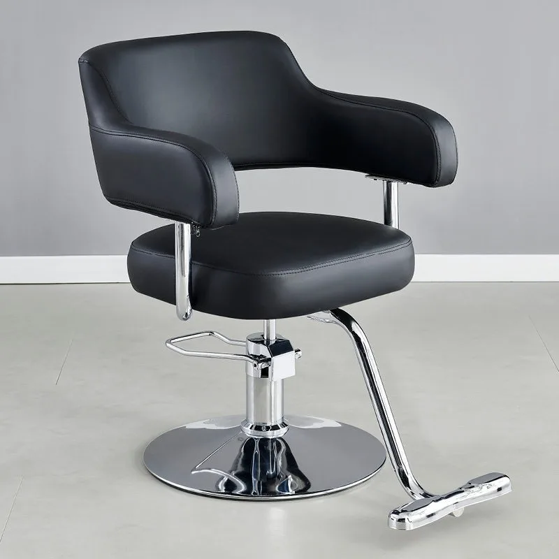 Cosmetic Nordic Styling Barber Chairs Reclining Manicure Barber Chairs Luxury Working Banco Con Ruedas Hair Salon Furniture