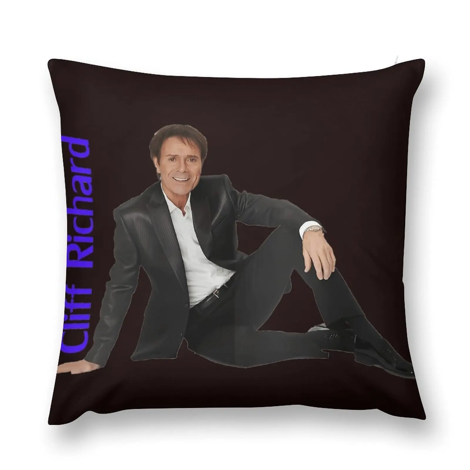 rock and roll singer Cliff Richard band Throw Pillow Christmas Throw Pillows Covers Decorative Cushions For Living Room pillow