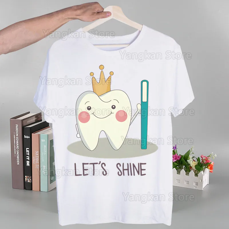 

Футболка с щеткой зубов, новинка, забавная винтажная мужская футболка с круглым вырезом, женский топ с юмором, подарок, уличная одежда с юмором