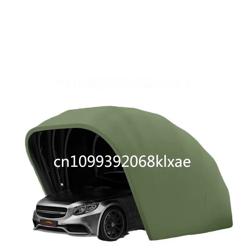 Sichtschutz-Faltgarage, einziehbarer Parkunterstand, 5,5 Meter, manuelle mobile Garage