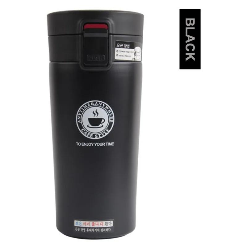 Auto boutique business thermos  cover with fuser double-wall vacuum mug stainless  tumbler