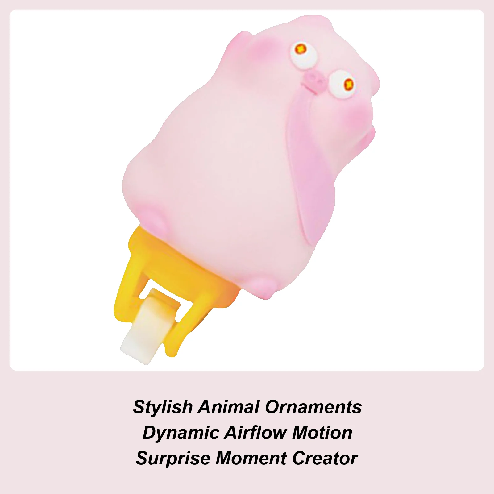 

Украшение на руль велосипеда, мультяшное животное, украшение на руль электрического скутера, водонепроницаемый вынос, спортивный аксессуар для