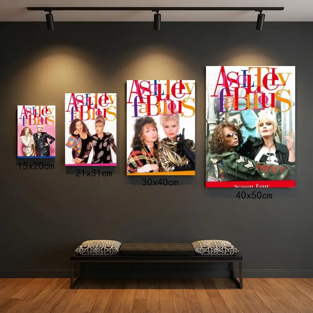 tv series A-Absolutely Fabulous-S Painting Calligraphy Boho Botanical Decor for Living Room  Elegant Home Style