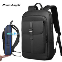 Heroic Knight Laptop Backpack Slim Men Business Backpack Multifunctional Waterproof Work Backpack Casual College Travel Daypack