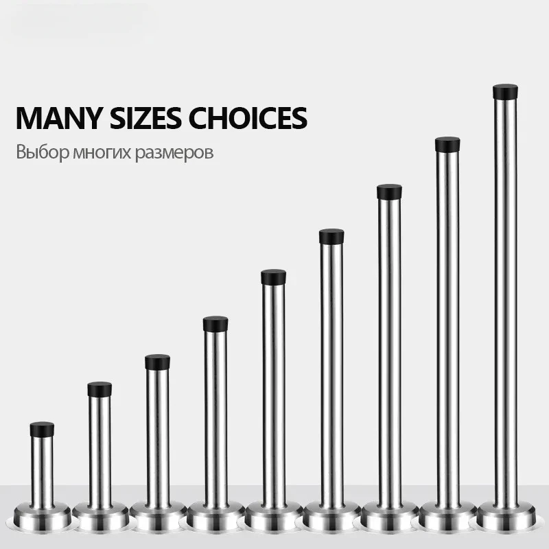 ZEXEF المطاط الفولاذ المقاوم للصدأ الباب سدادة باب الحمام وقف الثقيلة جدار جبل الوفير غير المغناطيسي حامل الباب الصيد الباب #2