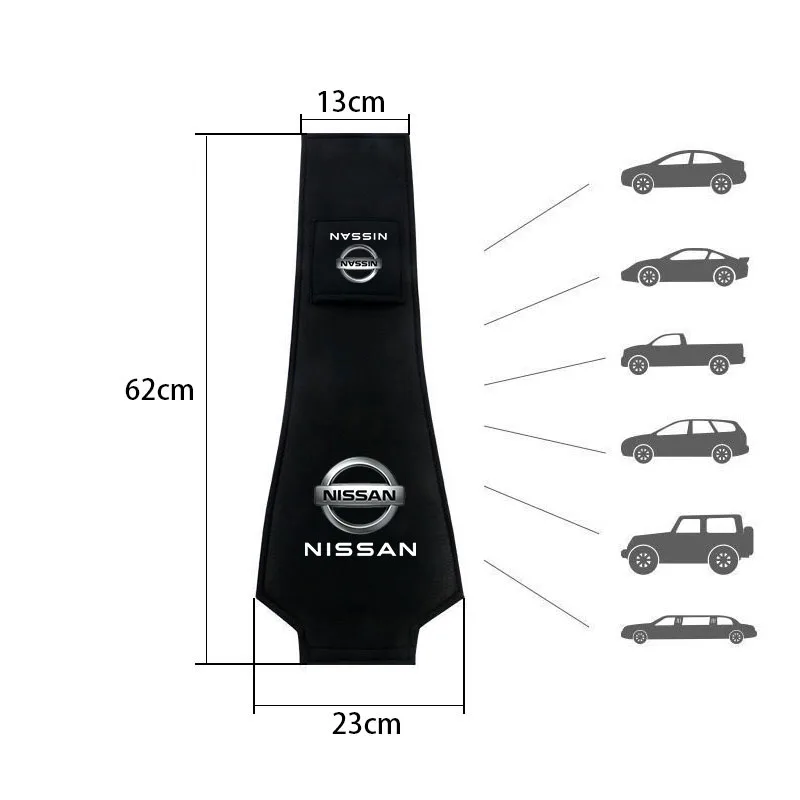 Seggiolino auto poggiatesta federa antipolvere accessori Anti-sporco per Nissan murano Navara Qashqai x-trail Patrol NV200 note Frontier