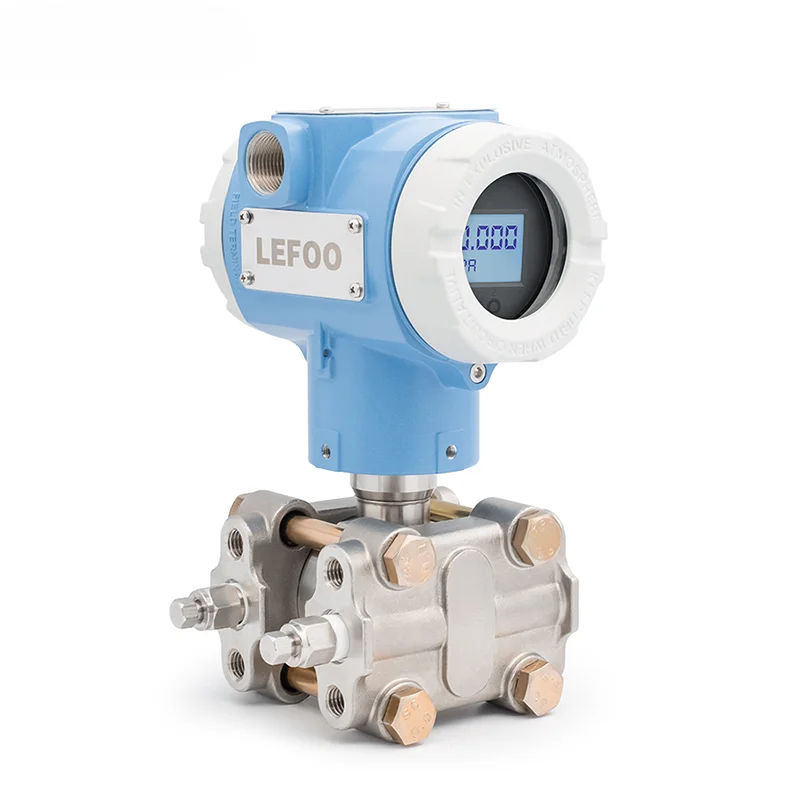 

LEFOO 3051CD Differential Pressure Transmitter Monocrystalline Silicon DP Transmitter low differential pressure sensor water