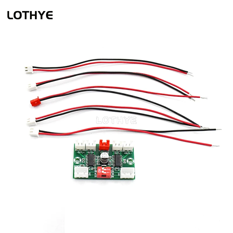 PAM8403 Mini Digital Audio Amplifier Board 4 Channels 3W*4 DC 5V Stereo Sound AMP A156 with Cable For Speaker