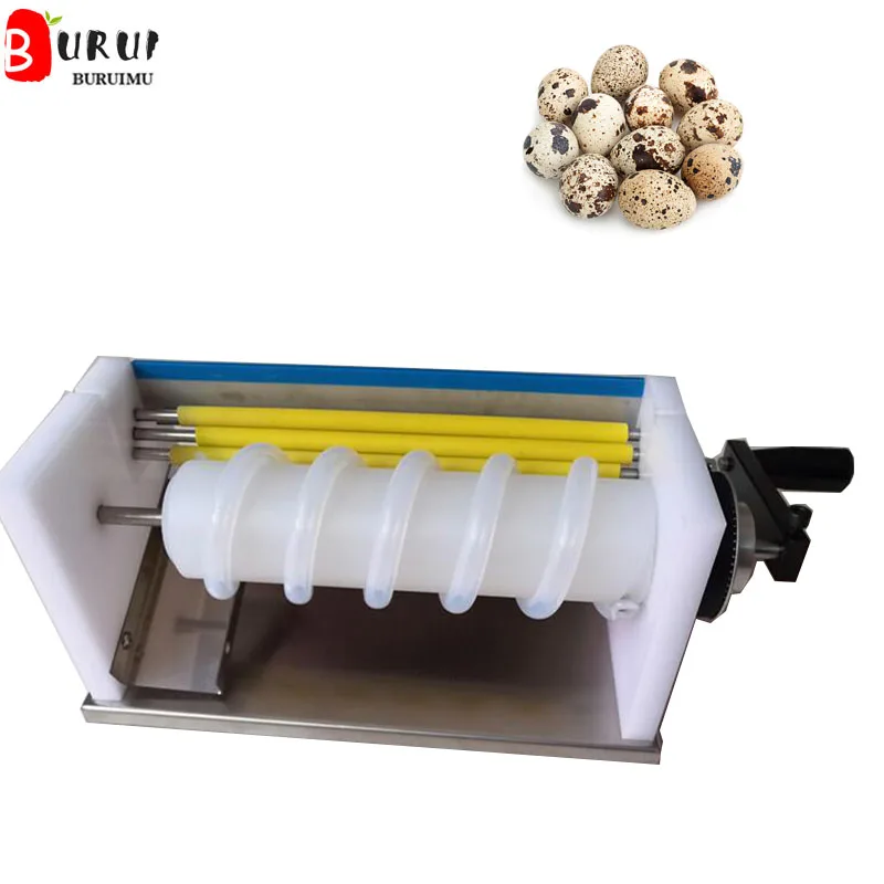 Manual Quail eggs peeling machine Quail eggs automatic peeling machine  small Boiled Quail Egg Peeler Bird Egg Peeling Equipment