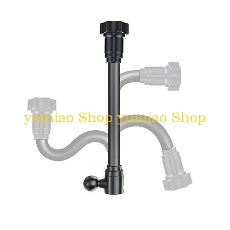 587B Multipurpose 17mm Extension Rod For Magnetic Charging Mount With Soft Rubber Coating Easy Installation Extenders Arm