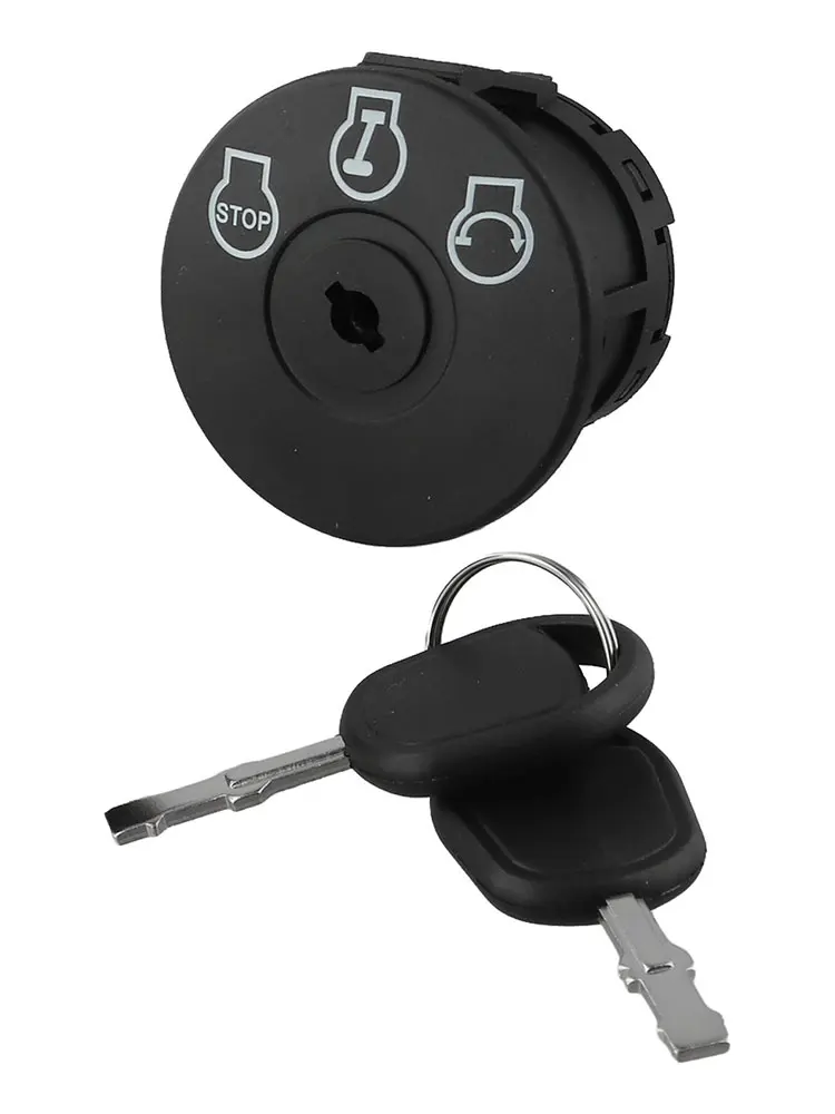Ignition Switch With Key For 925-04228 725-04228 Riding Lawn Mo/wer Replacement Part Silver Metal 3 Position Stop