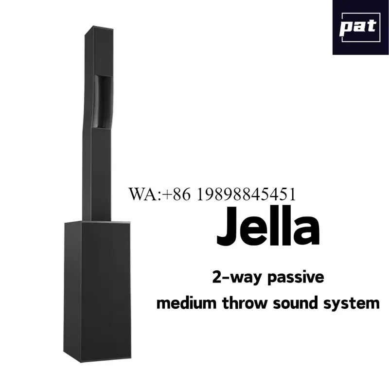 WMWMNU Pat Jella 6*5inch Column Loudspeaker DJ Sound System Colinear Mini Line Array Live Sound 450W 8-Ohm Birch Plywood