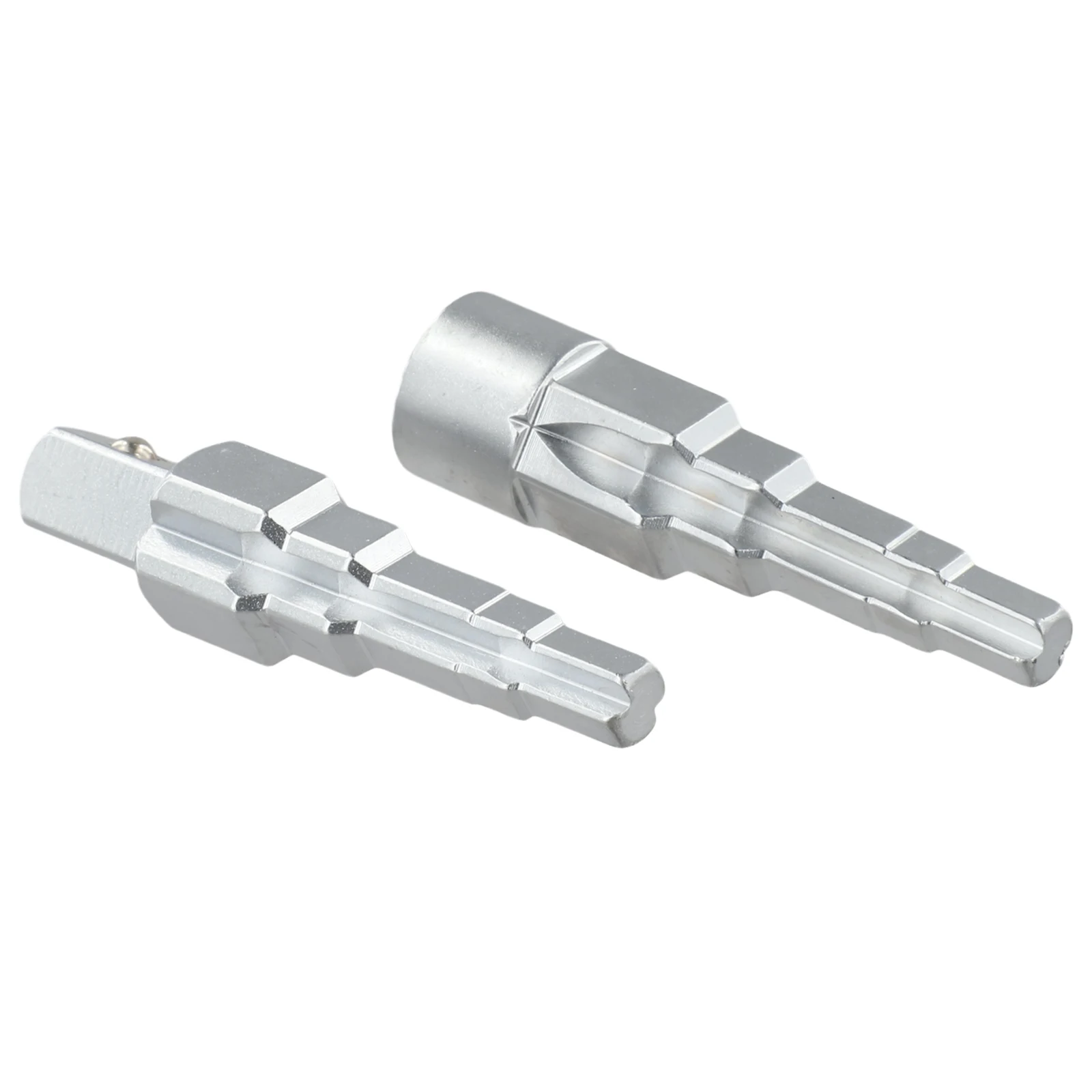 Stepped Radiator Spanner 2pcs Set Designed for Radiator Valve Work Using 1/2 Inch Ratchet Handle with Sizes 10mm to 21mm