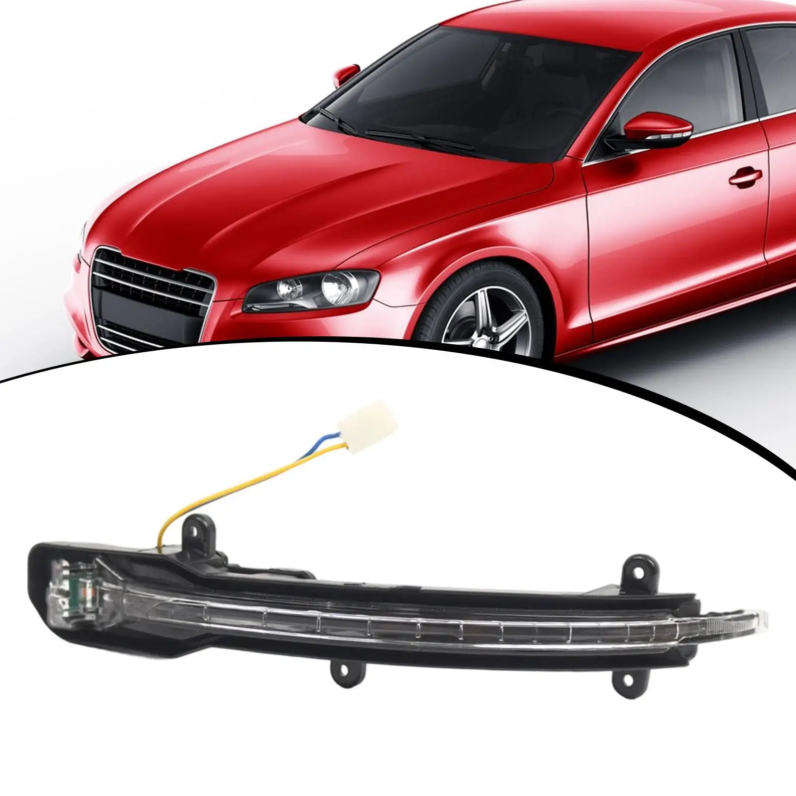 

Car Rearview Mirror Turn Signal Light 4L0949101A Car Accessories Professional Mirror Turn Signal Lamp Turn Light Replace