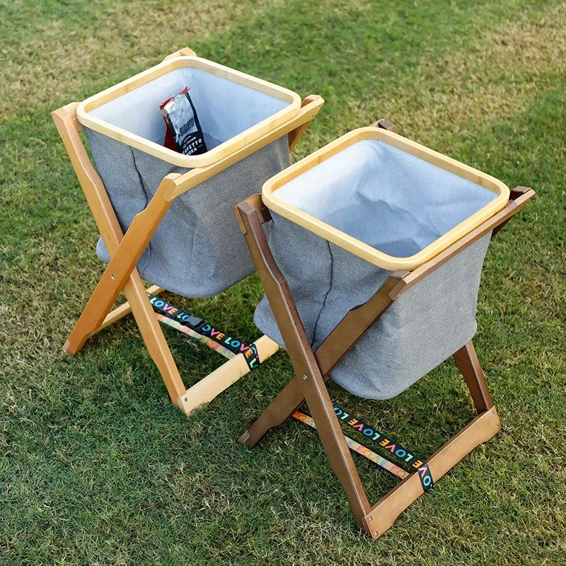 Portable Outdoor Camping Storage Rack Multi Functional Small Table for Gear Organization Foldable Saddle Stand Equipment