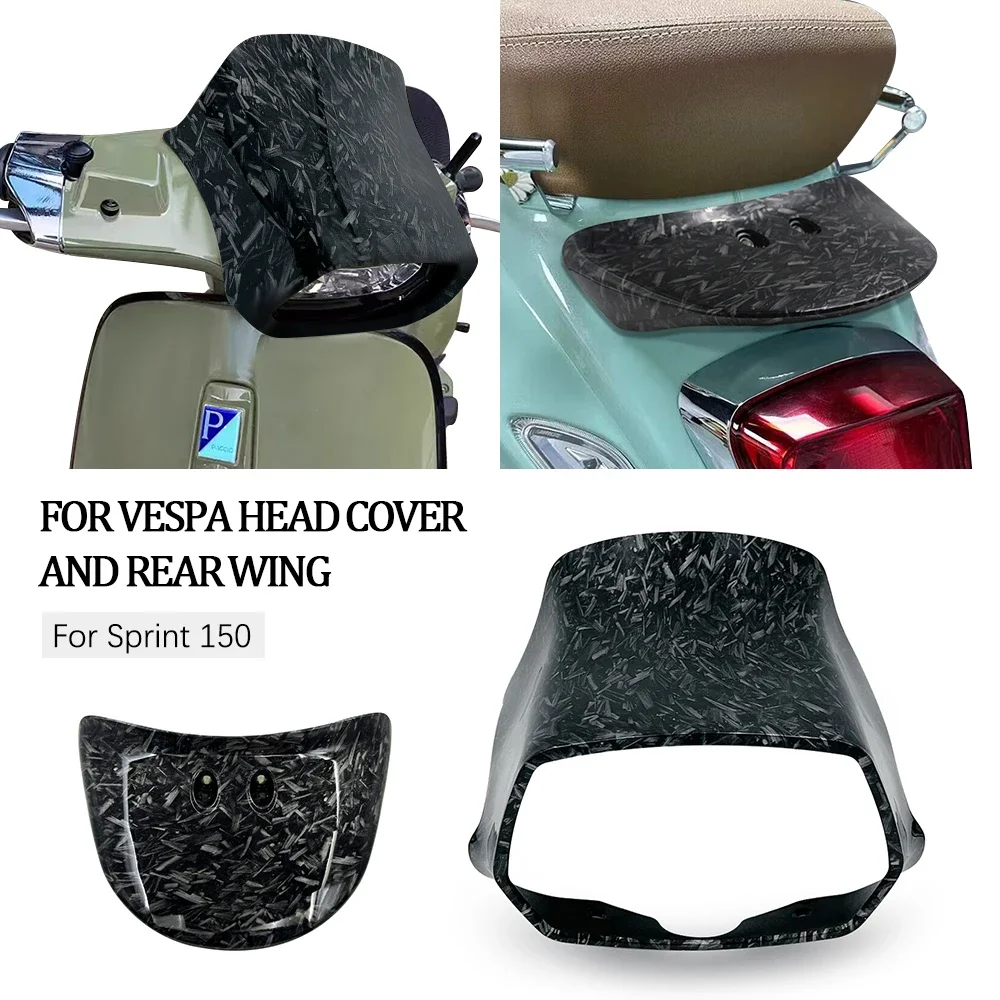 

For Vespa Sprint 150 Motorcycle Scooter Headlight Protection Cover Headlamp Protective Ring