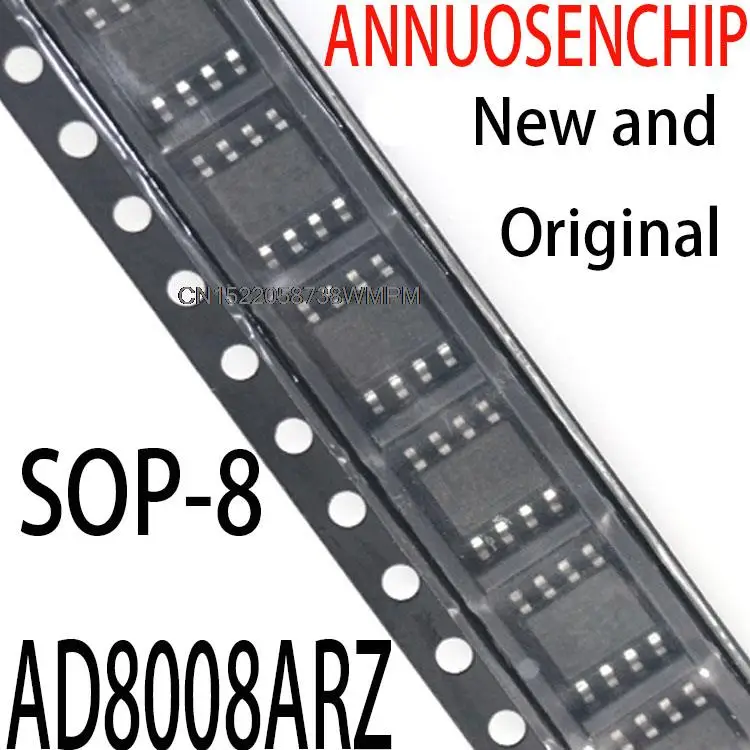 10PCS AD8008AR AD8008 SOP-8 Ultralow Distortion,High Speed Amplifiers AD8008ARZ