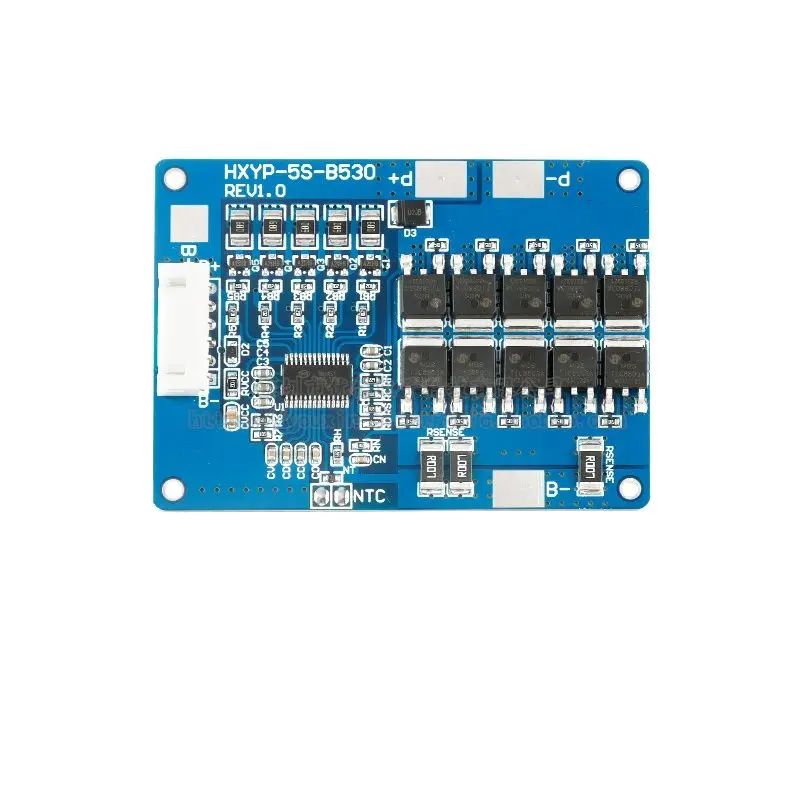 18V 21V Lithium Battery Protection Board 30A Limit 5 Series Module - Charging Discharging Balanced Temperature Control