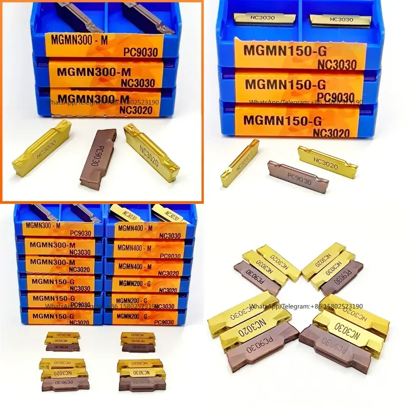 MGMN200 MGMN300 MGMN400 MGMN500 NC3020 / 3030 / PC9030 Carbide Insert Slotted Cutting Blade Lathe MGMN Turning Tool
