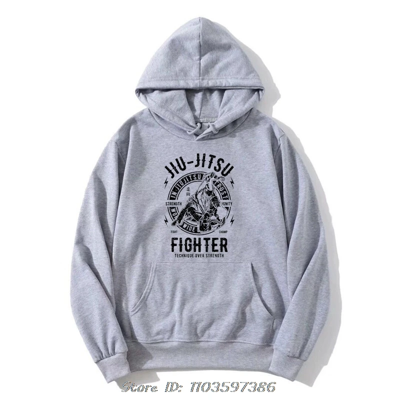 Jiu Jitsu Hoodie Martial Arts Men Kids Boys BJJ MMA Jujitsu Hoody Tops Fashion Design Cotton Men Jacket Zip Up Hoodie Sweatshirt