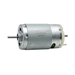 RS-395SA-17120 Micro 28mm Electric Motor DC 6V 12V 14.4V 18V 24V 7800RPM Dual 2.3mm Shaft Carbon Brush Motor DIY Robot Toy Model