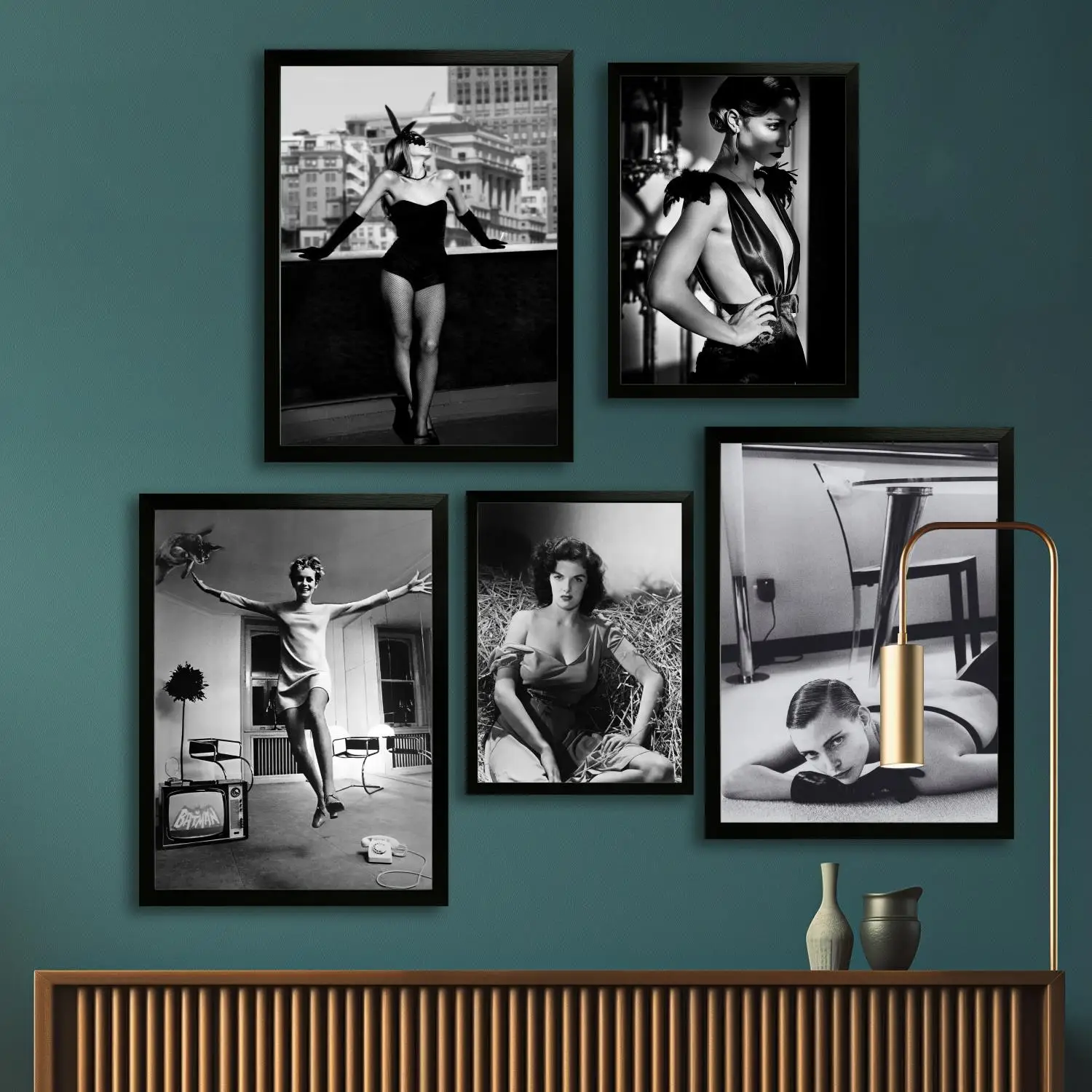 Póster artístico en lienzo de helmut newton, impresión de imágenes artísticas de pared, carteles modernos para decoración de dormitorio familiar, pintura decorativa