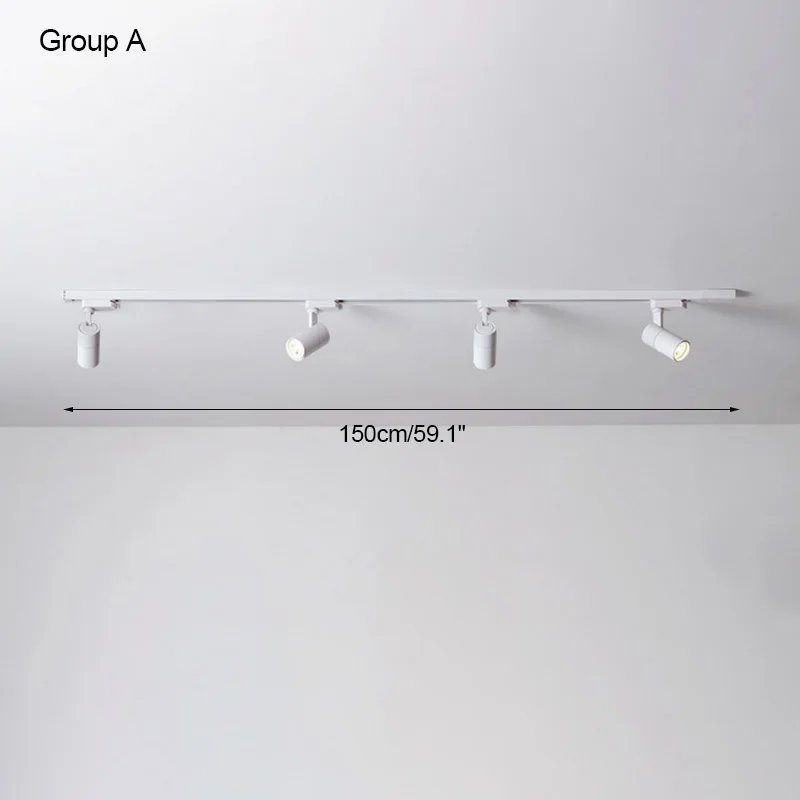DT Esszimmer Kronleuchter Küche LED Pendelleuchten Flur Lineare magnetische Schienenleuchte DIY Esstisch Bar Tischlampe 9