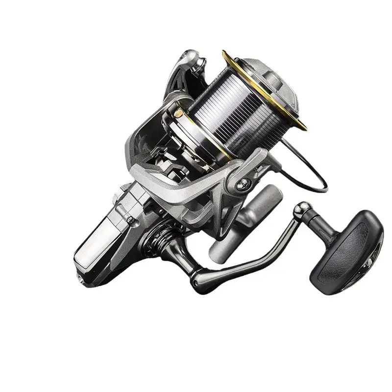 

Super resistance fishing reel metal long casting anchor rotating fishing reel sea rod salt water fishing exquisite casting