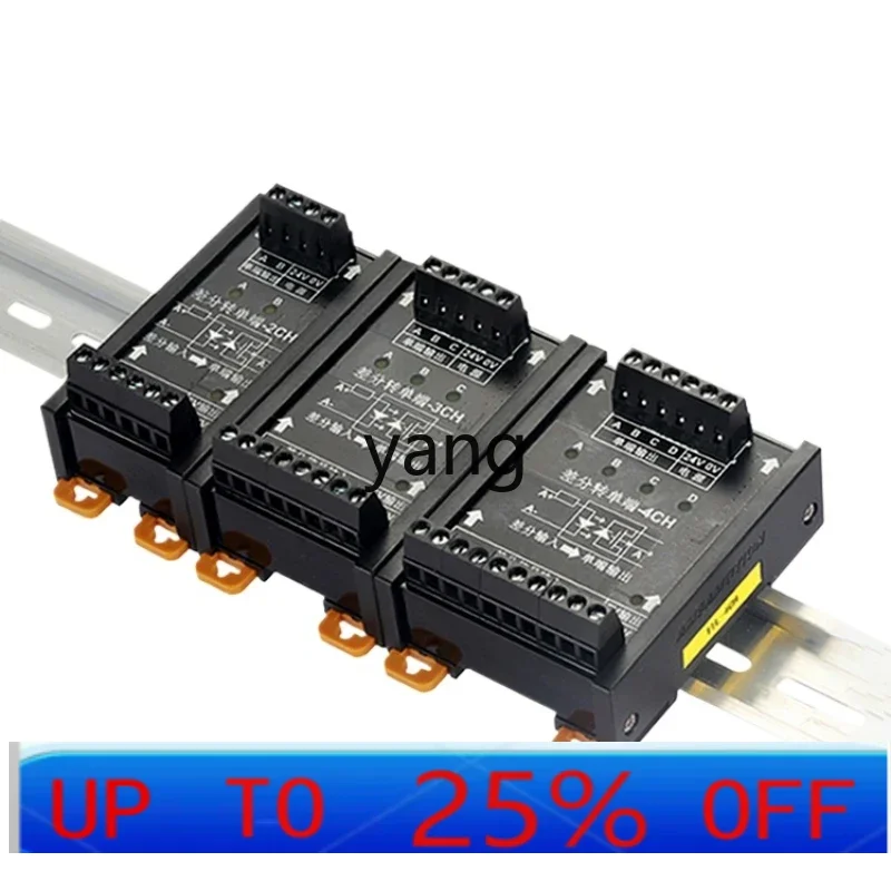 

LHH Differential to Collector 5V to 24V Signal Converter Differential to Single Ended Impulse Encoder