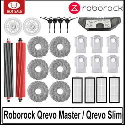 Roborock Qrevo Master / Qrevo Slim Robot Vacuums Cleaner Accessory Main Side Brush Hepa Filter Mop Cloths Dust Bag Spare Part