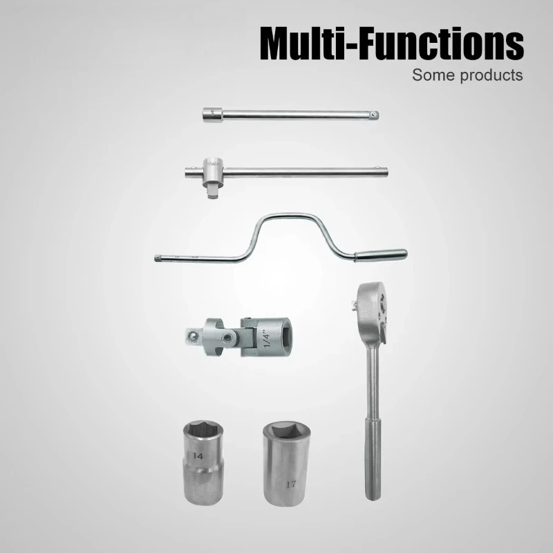 T1206 Titanium Tools 16PCS Set High-precision Titanium Alloy Corrosion-resistant Manufacturer