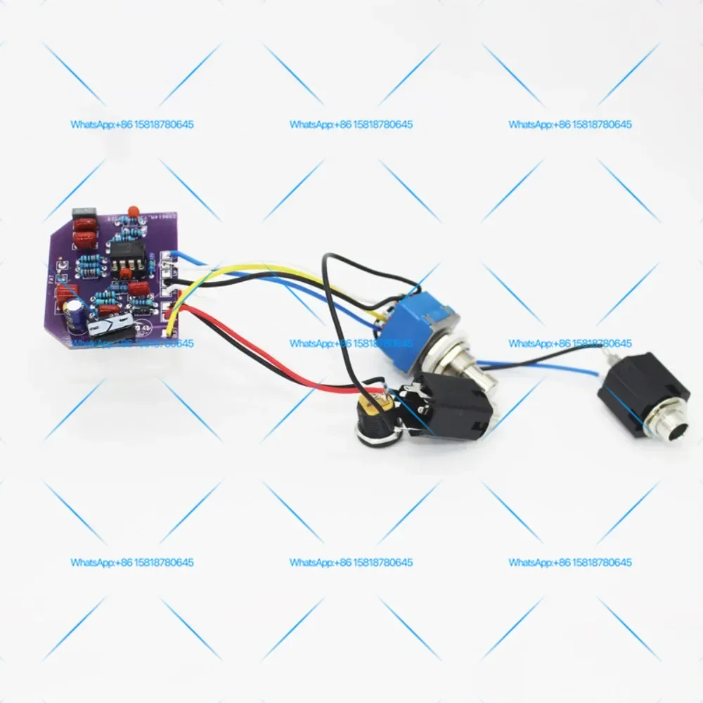 DIY Electric Guitar Monolithic Effects Demeter Fat Control Duplicate Excitation Boost Circuit Board