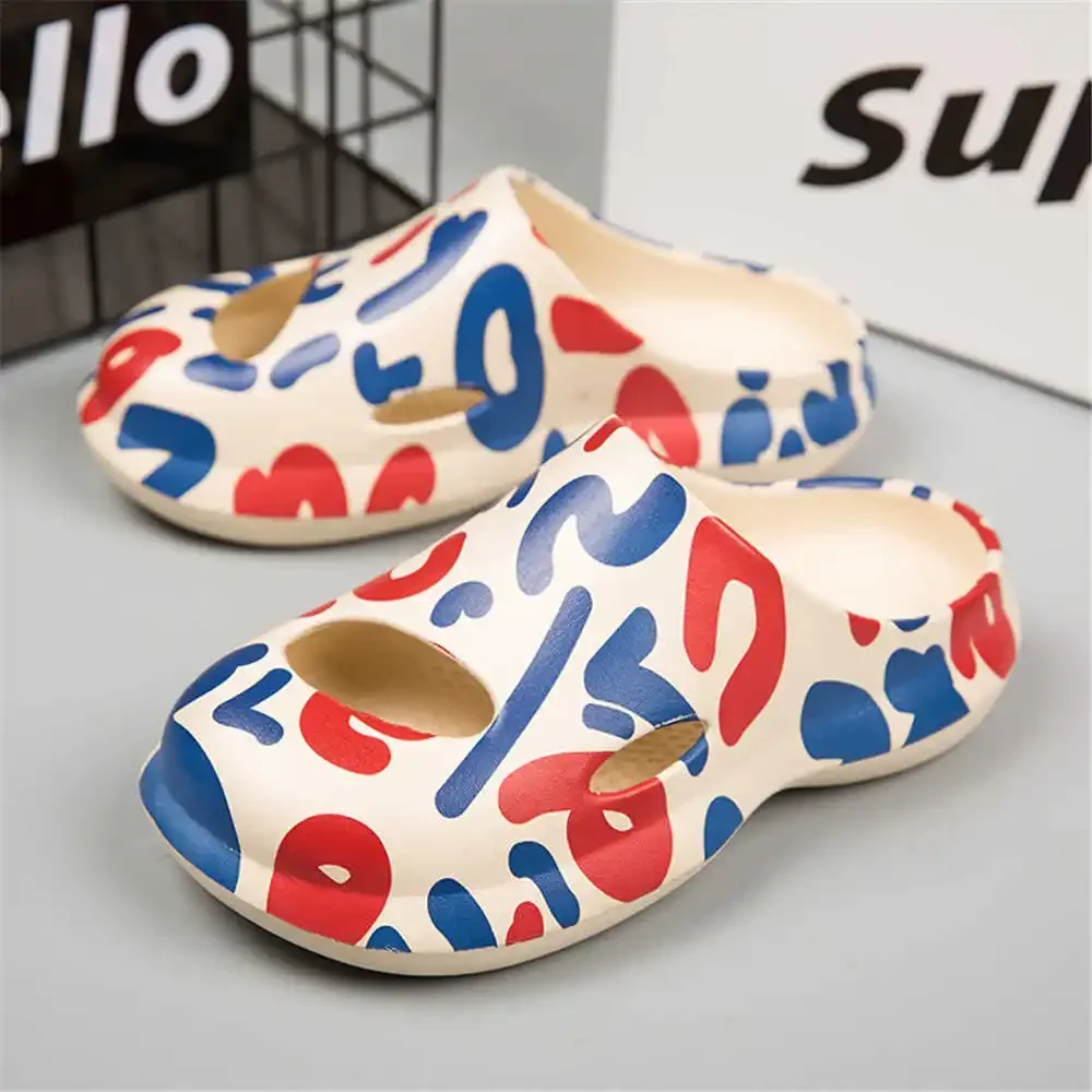 

Flat Sole Painted Summer Shoes Women Sandals Summer Beach Slippers Shoes 40 Sneakers Sport Top Grade Cuddly Krasofka Sapato