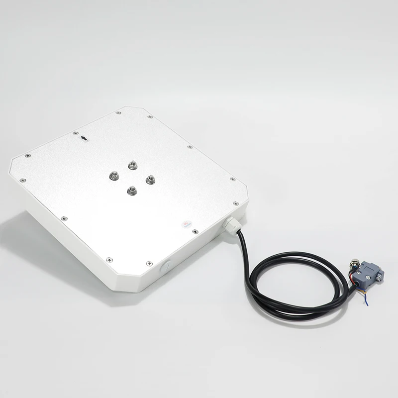 9dBi طويلة المدى قارئ RFID USB UHF RFID قارئ متكامل 0-10 متر مسافة RS232 UHF قارئ RFID لإدارة المركبات