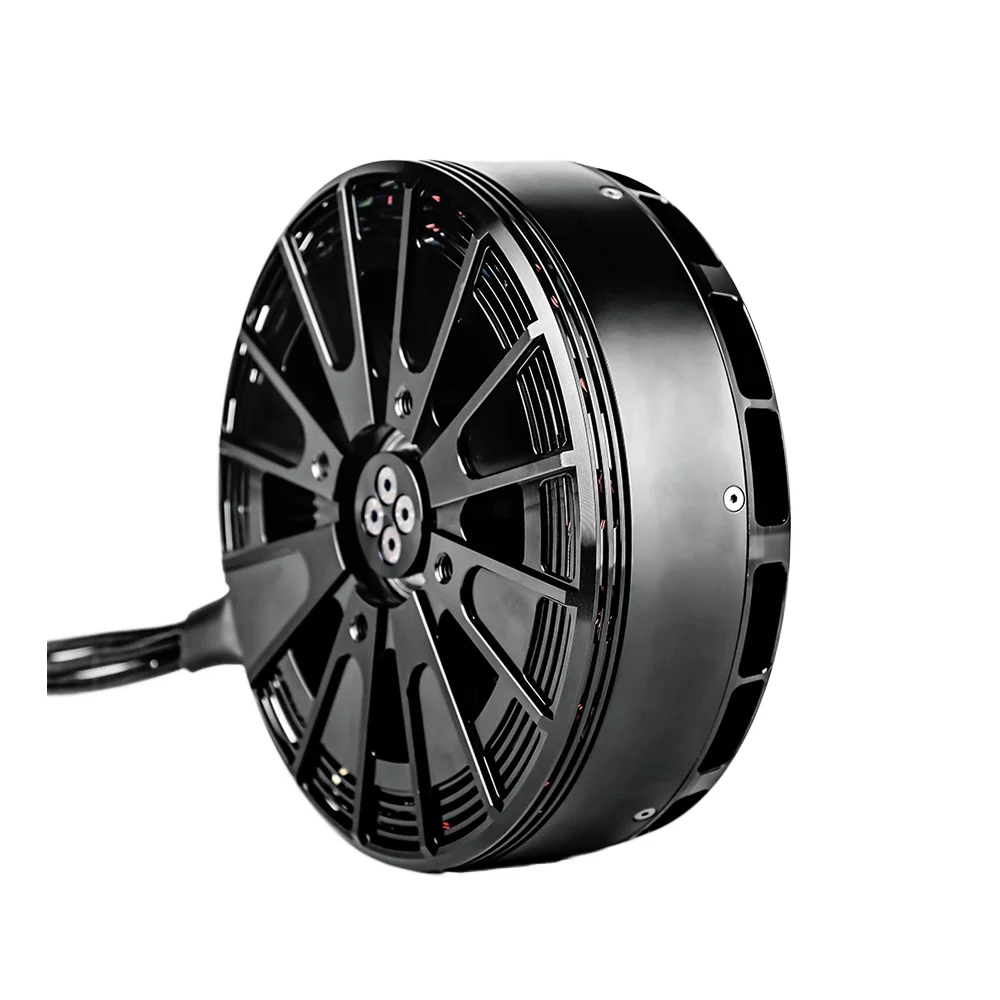 

Ligpower V13L KV65 Factory Supply 6000W 6KW IPX5 Brushless DC Motor 24S Waterproof for 50kg 100kg 200kg VTOL Dro-ne Motor