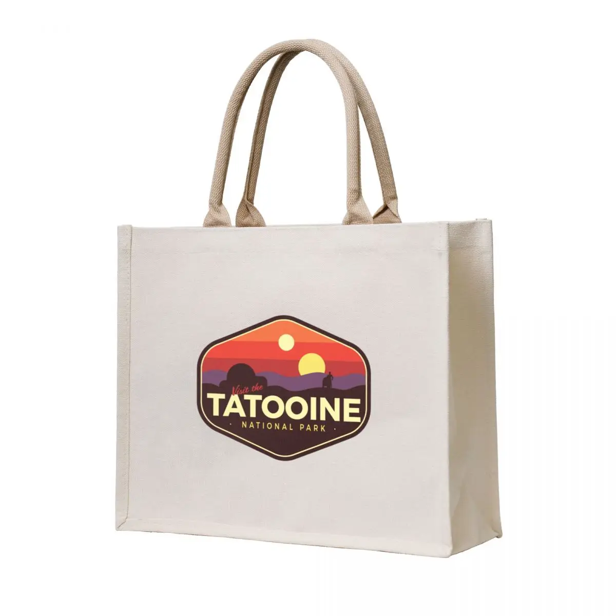 Tatooine National Park Tote Bag shopping cart bags canvas tote bags Fabric bag