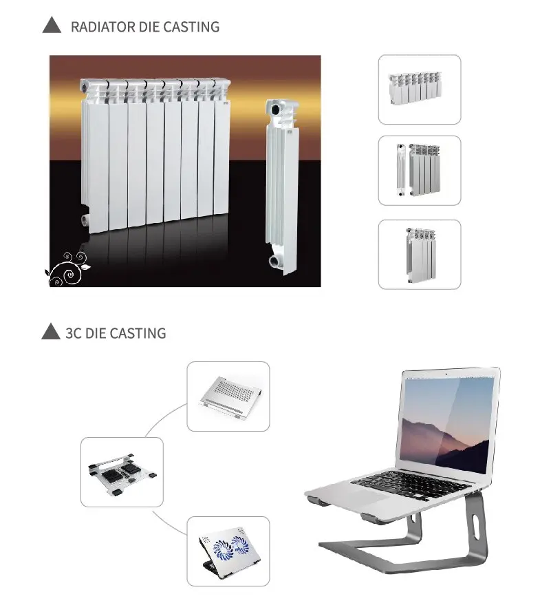 LH-Longhua أجزاء مصبوبة من الألومنيوم مخصصة للسيارات والدراجات النارية