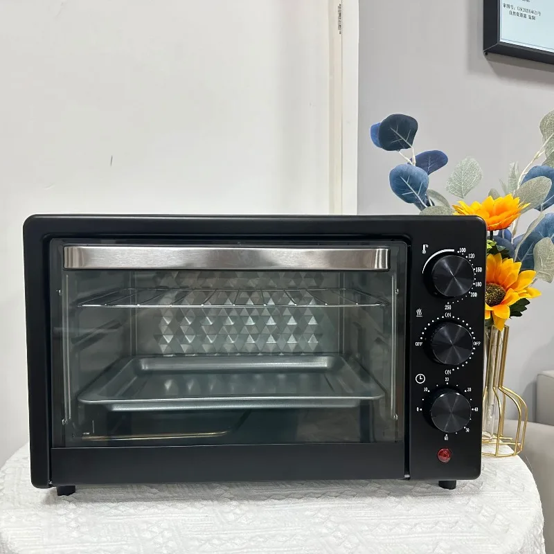 Home Electric Oven 13L 25L 48L Countertop Baking Oven for Cake Pizza Tart Household Baking Machine