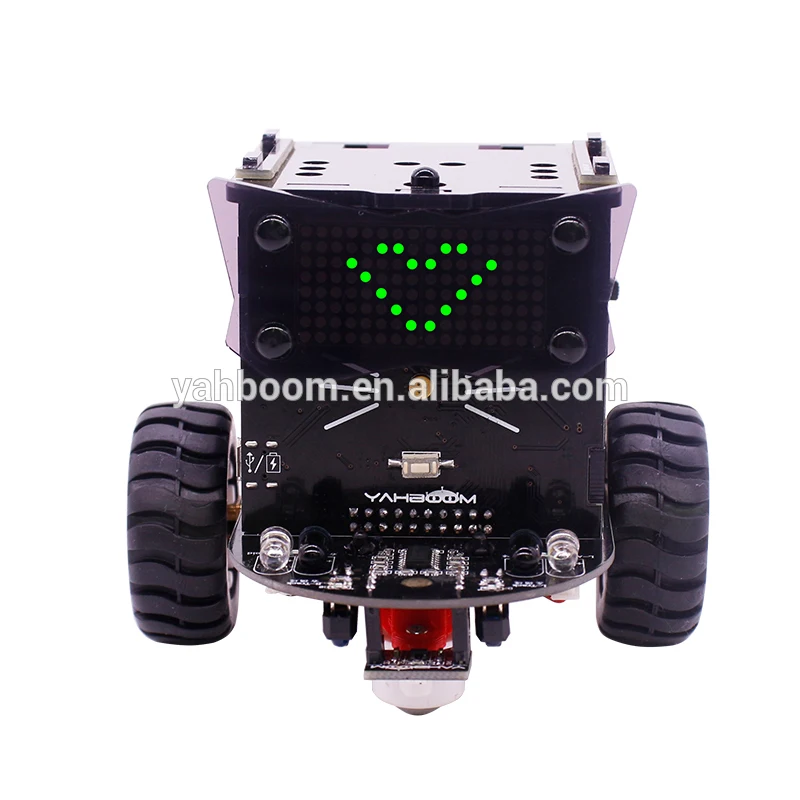 Yahboom STEAM Graphical Programming 8 age Kids Omibox Arduinos Robot Car Kit With Scratch And Arduinos 2in1