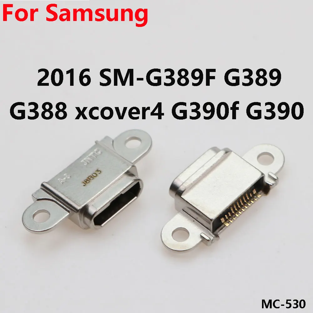 

1Pcs Brand New Micro Usb Type C Connector Charging Port Original USB For Samsung 2016 SM-G389F G389 G388 xcover 4 G390f G390