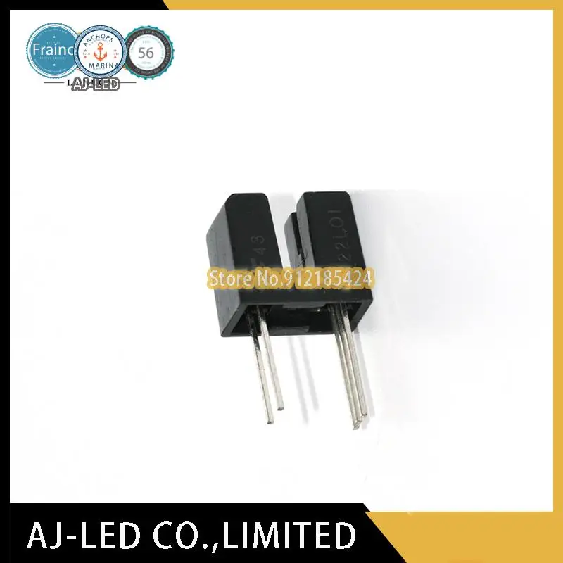 5pcs/lot H22LTI infrared photoelectric switch sensor through-beam transmissive U-groove groove width 3mm optocoupler new