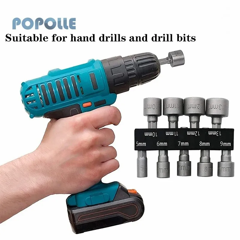 Hexagonal Socket Wrench, Screw Socket, Pneumatic Screwdriver Head, Electric Screwdriver Head, Self Tapping Screw for Use