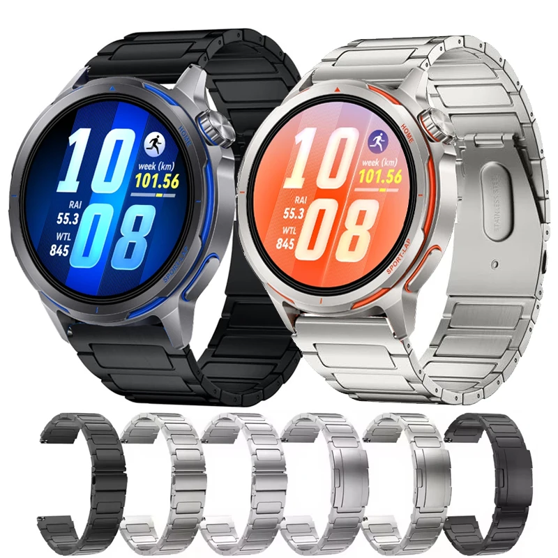 22mm Metallarmband für Huawei Watch GT Runner 2 Edelstahlarmband für Huawei Watch 5 4 3Pro/GT6 5 4 3 2 GT6 Pro 46mm/Ultimate 2