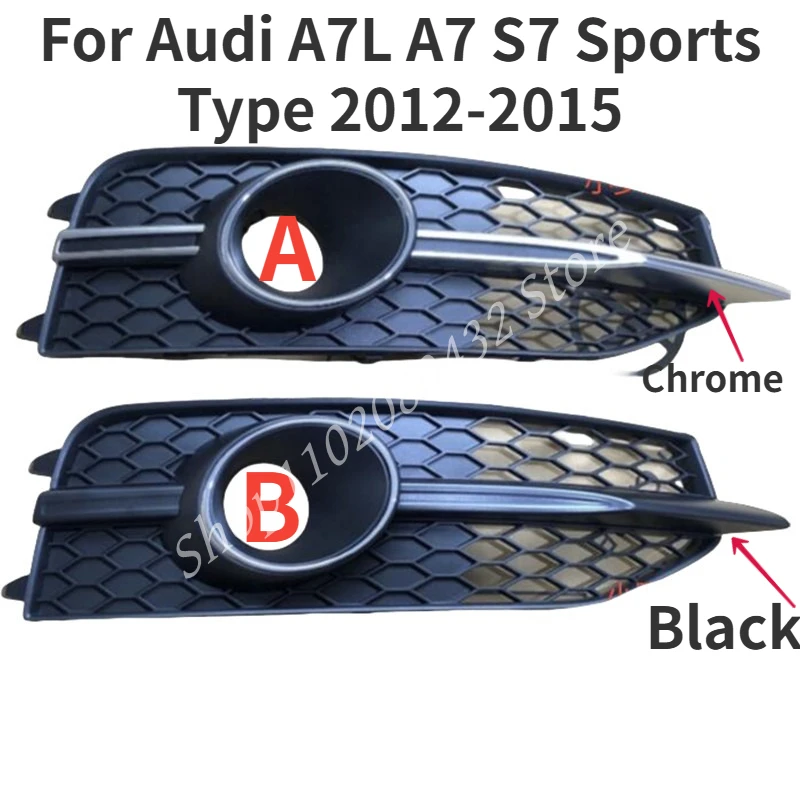 

Заводская поставка противотуманной фары, маска, решетка, передний бампер, противотуманная фара, рамка для Audi A7L A7 S7 Sports Type 2012-2015